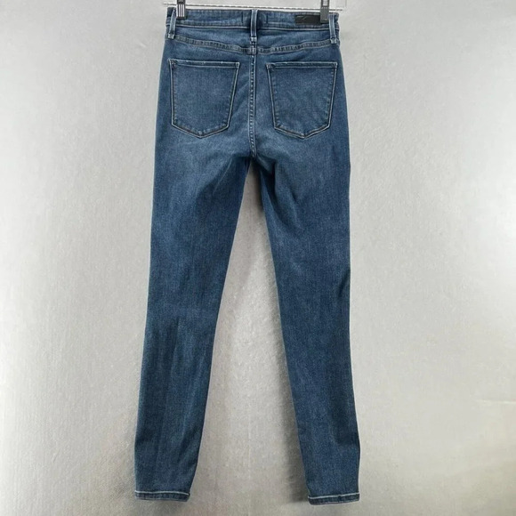Abercrombie & Fitch Jeans Women Sz 25/0s Simone High Rise Skinny Denim Blue - Picture 6 of 10